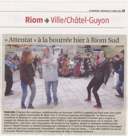LA MONTAGNE 27 avril 2014